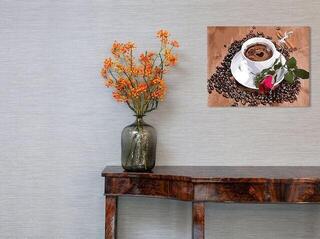 Malowanie po numerach Zuty RTMT-001142 Filiżanka Kawy I Róż - 1