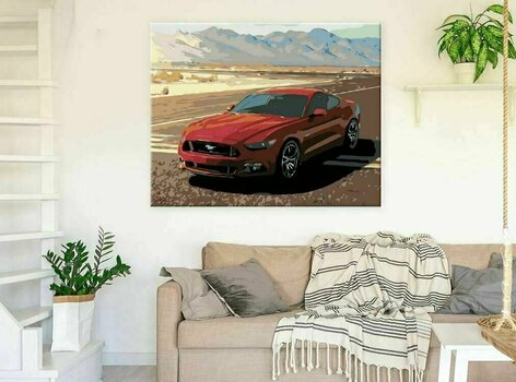 Picturi pe numere Zuty Picturi pe numere Mustang - 2