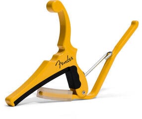 Acoustic Guitar Capo Kyser KGEFBBA Fender Quick-Change Butterschotch Blonde Acoustic Guitar Capo - 1
