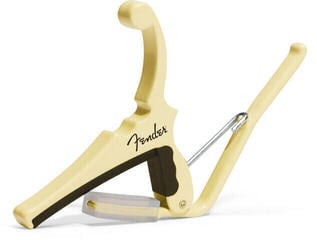 Kapodaster für Akustikgitarre Kyser KGEFOWA Fender Quick-Change Olympic White Kapodaster für Akustikgitarre - 1