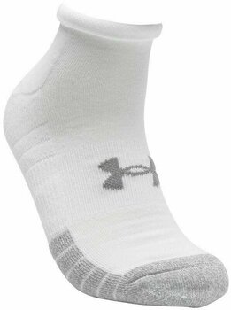 Socken Under Armour UA Heatgear Low Cut 3pk Socken White/Grey/Black L - 3