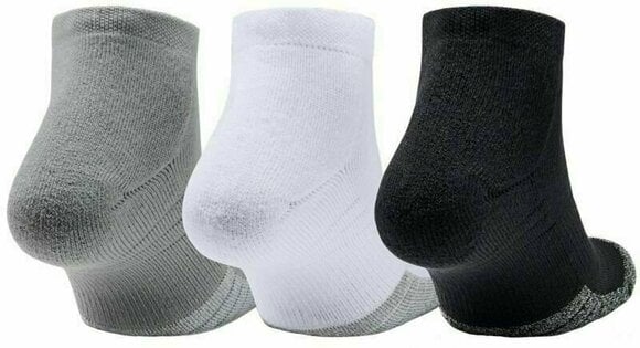 Socks Under Armour UA Heatgear Low Cut 3pk Socks White/Grey/Black M - 2