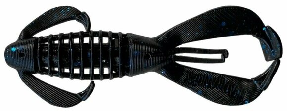 Gummiköder Headbanger Lures BangerBug Black Blue Flake 7,6 cm 4 g - 2