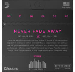 Cuerdas para guitarra eléctrica D'Addario XTE0942-3P Cuerdas para guitarra eléctrica - 3