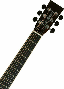 Jumbo Guitar Tanglewood DBT F EB Natural Satin Open Pore Jumbo Guitar - 4