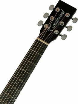 Elektroakusztikus gitár Tanglewood TWBB SFCE Smokestack Black - 5