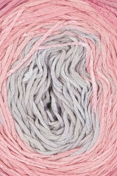 Knitting Yarn Lang Yarns Bloom 0009 Rose/Silver Knitting Yarn - 5