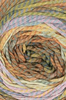 Knitting Yarn Lang Yarns Camille 0058 Rose/Orange/Gold Knitting Yarn - 5
