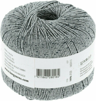 Knitting Yarn Lang Yarns Carly 0123 Silver Knitting Yarn - 4