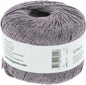 Плетива прежда Lang Yarns Carly 0107 Lilac Плетива прежда - 4