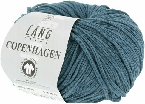 Knitting Yarn Lang Yarns Copenhagen (Gots) 0034 Jeans - 2