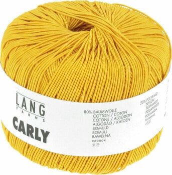 Strickgarn Lang Yarns Carly 0014 Yellow - 2