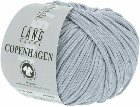 Filati per maglieria Lang Yarns Copenhagen (Gots) 0021 Light Blue - 2