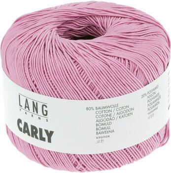 Knitting Yarn Lang Yarns Carly 0019 Rose Knitting Yarn - 2