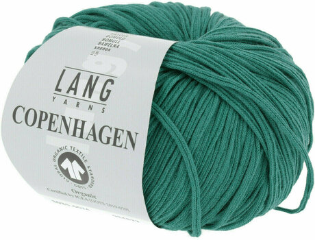 Fios para tricotar Lang Yarns Copenhagen (Gots) 0074 Atlantic - 2