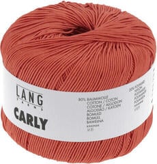 Pletacia priadza Lang Yarns Carly 0059 Orange Pletacia priadza - 1