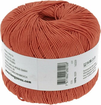 Knitting Yarn Lang Yarns Carly 0059 Orange - 4