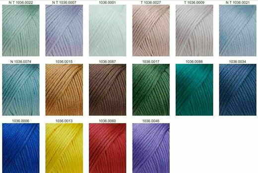 Fios para tricotar Lang Yarns Divina 0022 Sand Fios para tricotar - 6