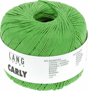 Knitting Yarn Lang Yarns Carly 0016 Green Knitting Yarn - 2