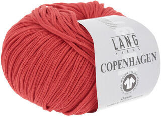 Pletacia priadza Lang Yarns Copenhagen (Gots) 0060 Red Pletacia priadza - 2