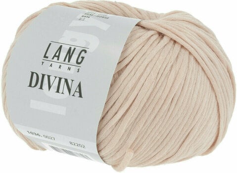Knitting Yarn Lang Yarns Divina 0027 Apricot - 2
