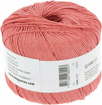 Плетива прежда Lang Yarns Carly 0027 Coral - 4