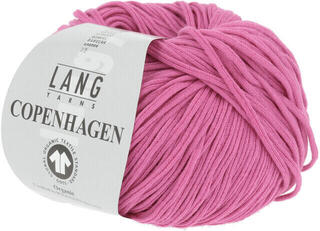 Pletacia priadza Lang Yarns Copenhagen (Gots) 0085 Pink Pletacia priadza - 1