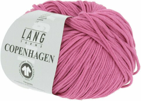 Pletací příze Lang Yarns Copenhagen (Gots) 0085 Pink - 2