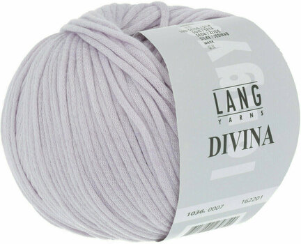 Fios para tricotar Lang Yarns Divina Fios para tricotar 0007 Lilac - 3