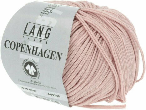 Strickgarn Lang Yarns Copenhagen (Gots) 0019 Rose - 2