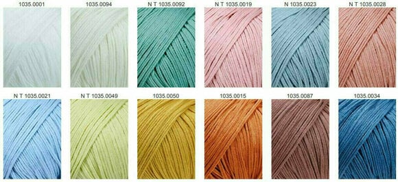 Fios para tricotar Lang Yarns Copenhagen (Gots) 0019 Rose - 6