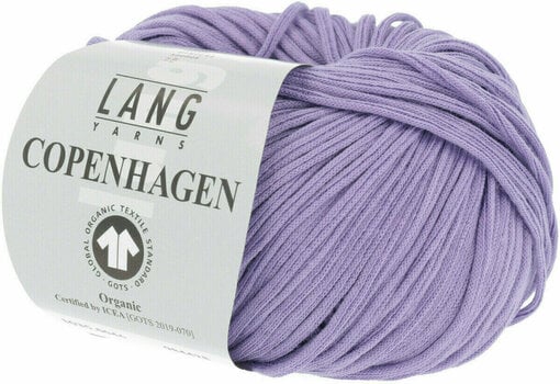 Плетива прежда Lang Yarns Copenhagen (Gots) 0046 Lilac - 2