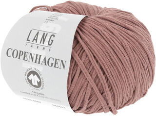 Pletacia priadza Lang Yarns Copenhagen (Gots) 0087 Rosewood Pletacia priadza - 1