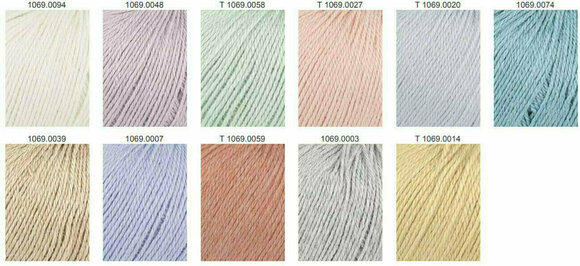 Knitting Yarn Lang Yarns Liza 0058 Mint Knitting Yarn - 6