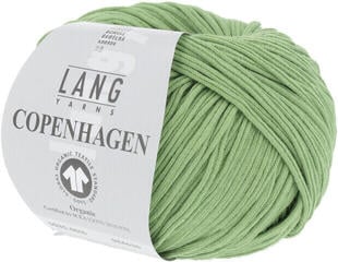 Pletacia priadza Lang Yarns Copenhagen (Gots) 0016 Light Green Pletacia priadza - 1
