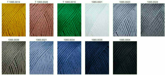 Fios para tricotar Lang Yarns Joy 0001 White - 6