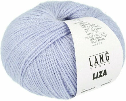 Pletací příze Lang Yarns Liza 0007 Lilac Pletací příze - 3