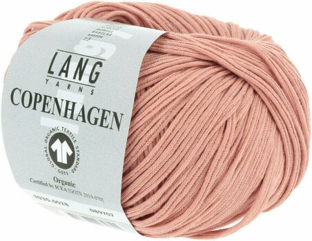 Pletací příze Lang Yarns Copenhagen (Gots) 0028 Peach - 2