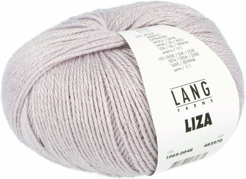 Knitting Yarn Lang Yarns Liza 0048 Dusky Pink Knitting Yarn - 3