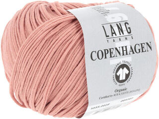 Pletacia priadza Lang Yarns Copenhagen (Gots) 0028 Peach Pletacia priadza - 2
