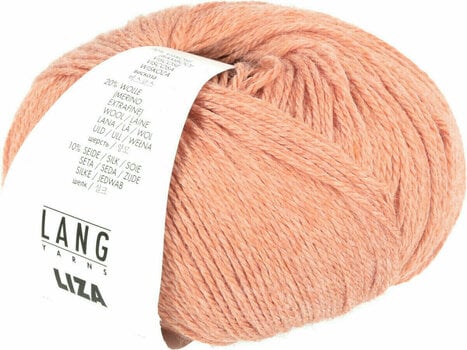 Knitting Yarn Lang Yarns Liza 0059 Orange Knitting Yarn - 2