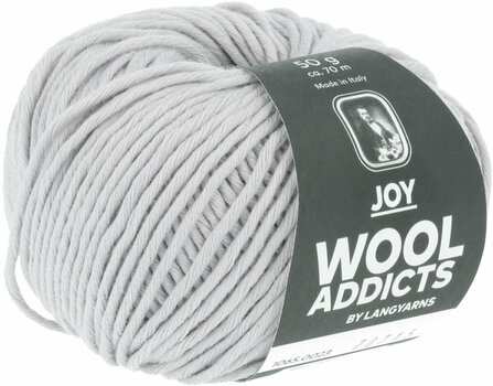 Fios para tricotar Lang Yarns Joy 0023 Silver - 3