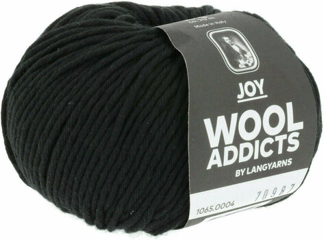 Pređa za pletenje Lang Yarns Joy 0004 Black - 3