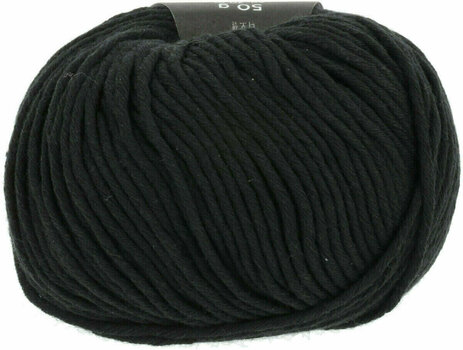 Fios para tricotar Lang Yarns Joy 0004 Black - 4