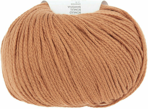 Knitting Yarn Lang Yarns Norma 0015 Brown-Orange Knitting Yarn - 4