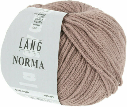 Fil à tricoter Lang Yarns Norma 0087 Rosewood Fil à tricoter - 2