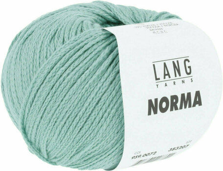 Knitting Yarn Lang Yarns Norma 0072 Acqua Knitting Yarn - 3