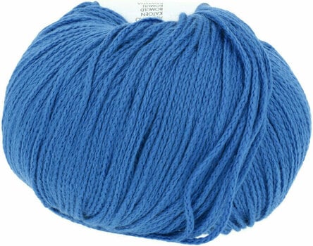 Knitting Yarn Lang Yarns Norma 0010 Blue Knitting Yarn - 4