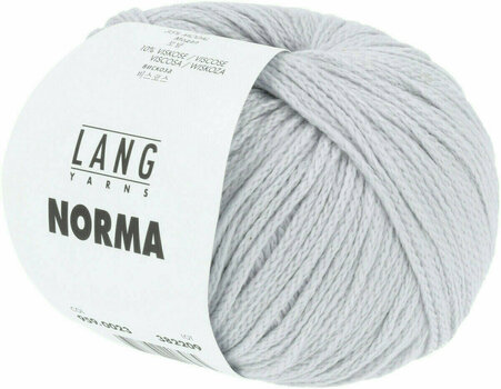 Knitting Yarn Lang Yarns Norma 0023 Silver Knitting Yarn - 2
