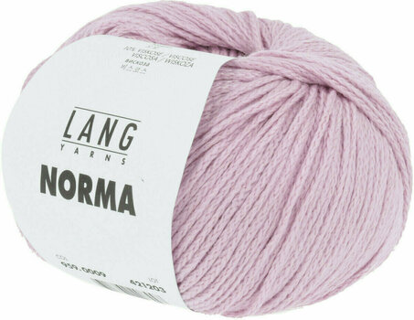Knitting Yarn Lang Yarns Norma 0009 Rose Knitting Yarn - 2